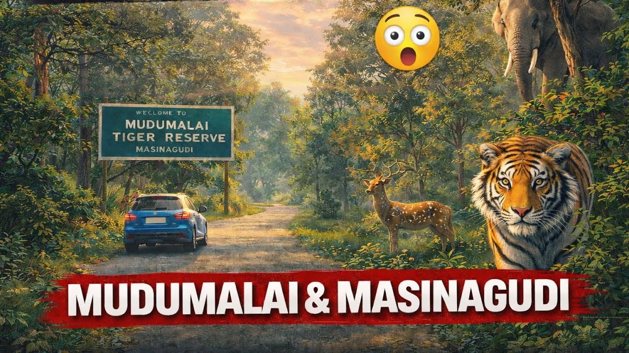 Mudumalai & Masinagudi Forest Drive | Travel Vlog
