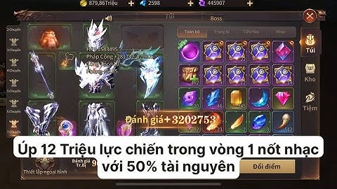 Mu vượt thời đại | Úp 12tr lực chiến trong vòng 1 nốt nhạc | Tam Thái Tử