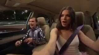 Carpool Karaoke with Hailee Steinfeld & Millie Bobby Brown