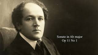 Medtner   Sonata Triad no 1 in Ab  Op 11 played by Malcolm Binns