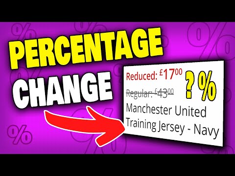 How To Do Percentage Change - Maths Level 2 Functional Skills