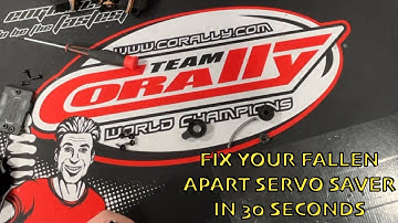 How to rebuild the ARRMA servo saver in 30 seconds?