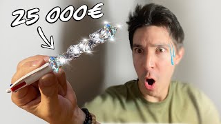 Je teste un BIC en DIAMANTS à 25000€