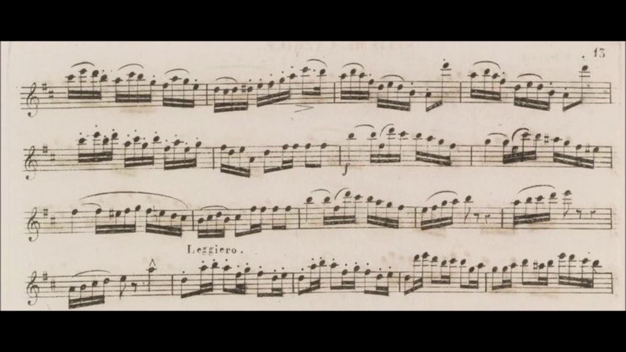 Narcisse Bousquet - Grand Caprice nr.6 - Rubens Küffer