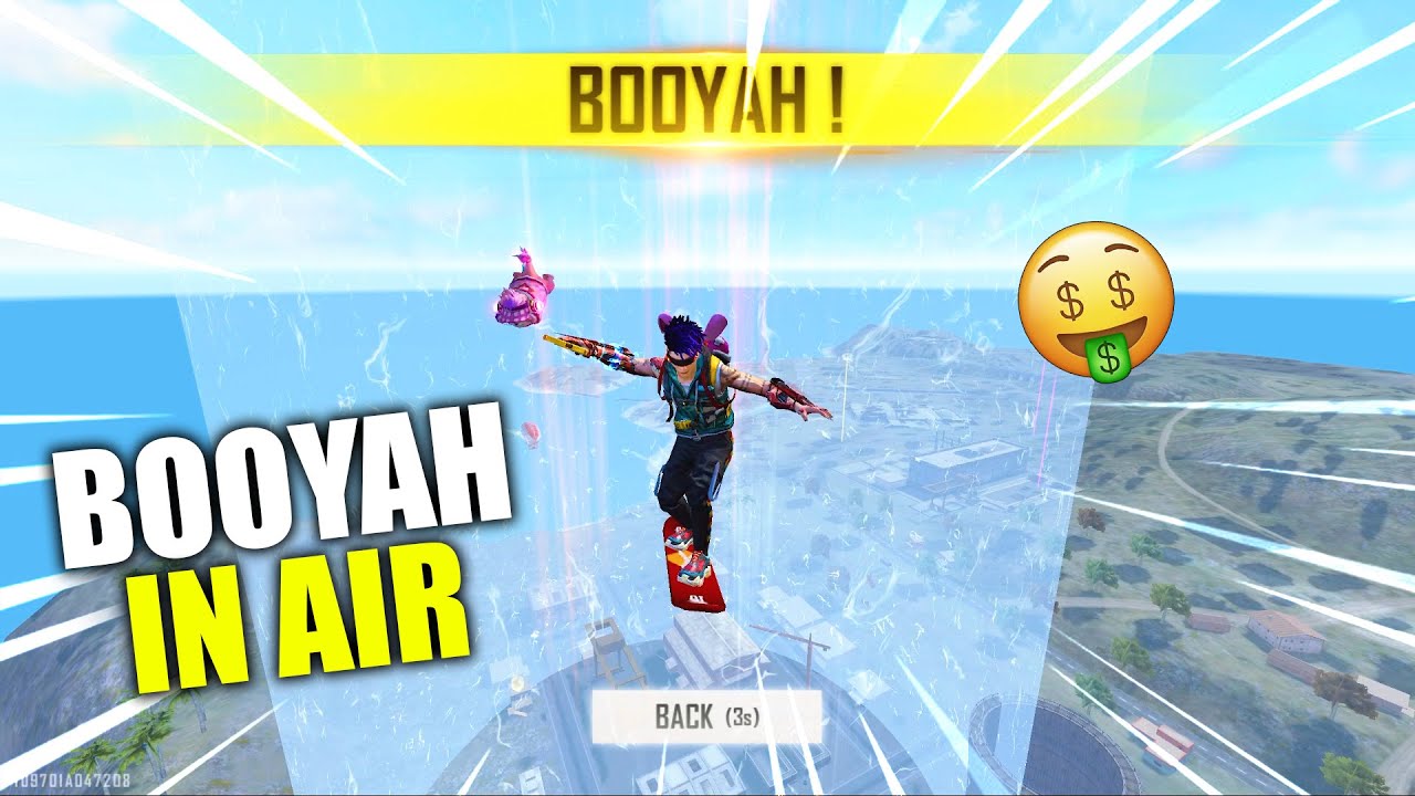 Booyah In The Air 😱 How ? Garena Free Fire Clock Tower To Mars Electric Booyah Journey – Free Fire 🔥