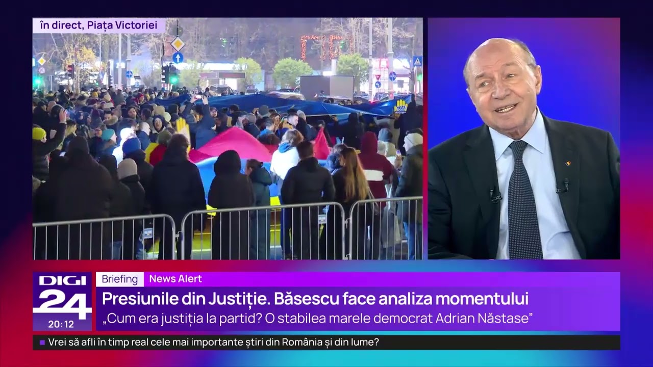 Băsescu: „Magistrații sunt independenți atât cât vor ei, când acceptă să fie slugi, devin slugi"