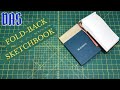 A Fold-Back Sketchbook Inspired by Maureen Duke part 2 // Adventures in Bookbinding