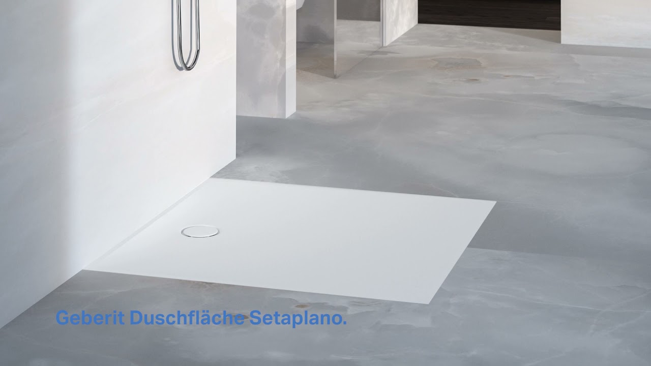 Geberit Setaplano mit seidig-sanfter Oberfläche
