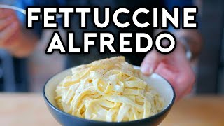 Binging With Babish Fettuccine Alfredo From The Office