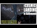 PILOT STORIES: &quot;Cosmic&quot; Night Landing in Kathmandu #boeing737 #aviation