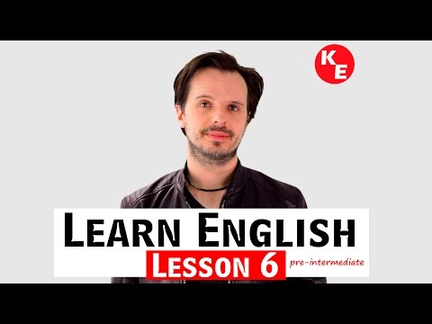 Karaoke English - Lesson 6 (pre-intermediate English Learning)