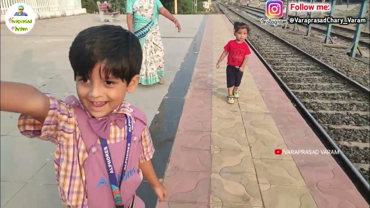 Railway Track Electrification Works Karimnagar Railway Station New Track Lines YouTube