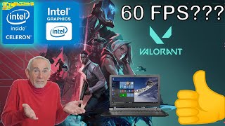 Valorant (2023) on LOW-END LAPTOP || Intel Celeron N2840, Intel HD Graphics (Bay Trail), 4 GB RAM
