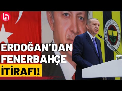 Erdoğan'ın 'Fenerbahçe' itirafı toplantıya damga vurdu!