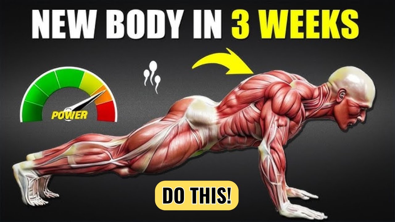 6 Exercises Without Equipment To Build Muscle In 3 Weeks - YouTube