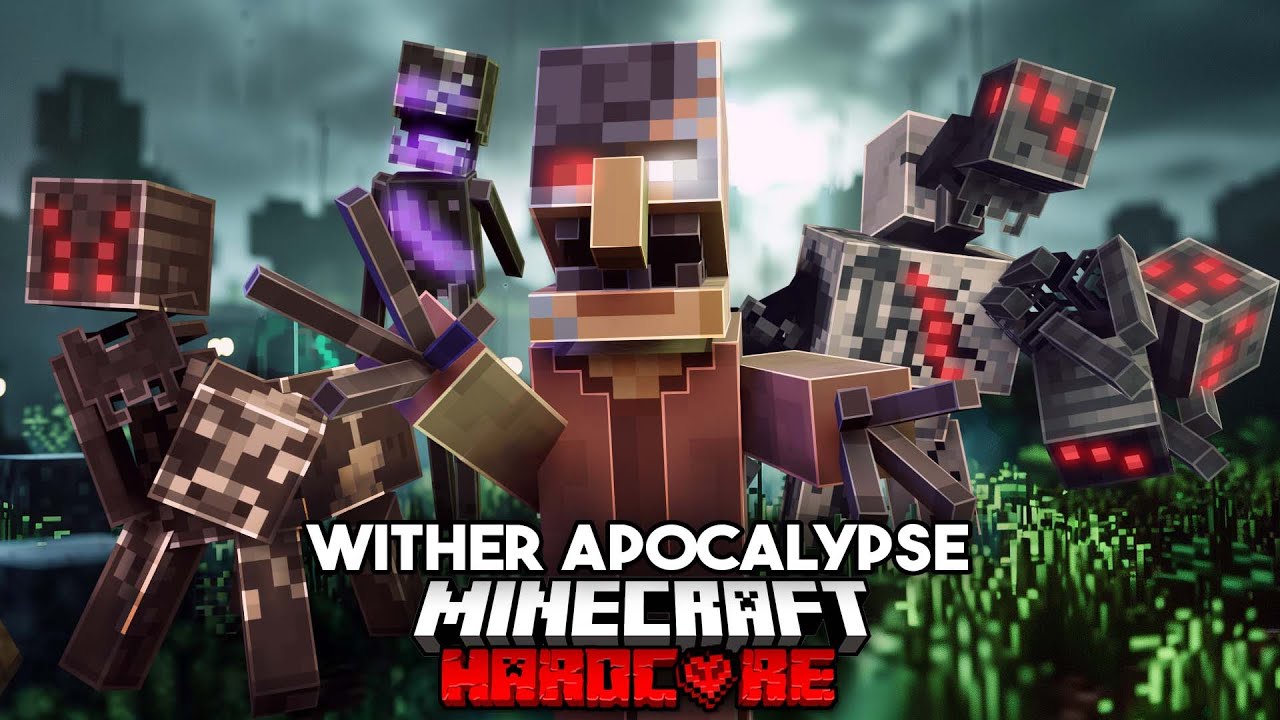 Minecraft Players Simulate a Wither Apocalypse in Minecraft Hardcore