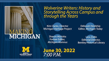 Making Michigan lecture series