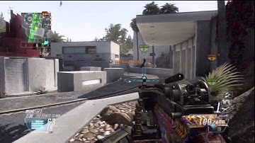 Black Ops 2: Swarm w/ Every LMG #2 (MK48) | SOLO 61 Second MK48 Swarm on Raid!