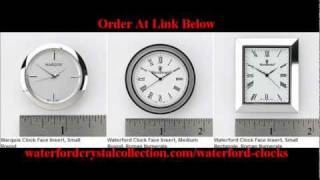 Waterford Crystal Clock Face Replacement, Marquis Clock Face Inserts