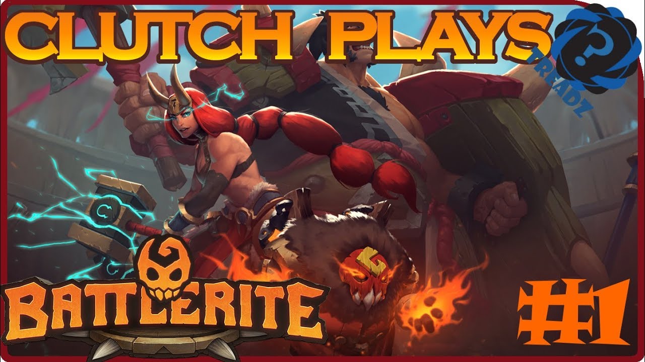 Battlerite Clutch Plays #1