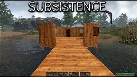 Building the Resource Hut!!  |  Subsistence Gameplay  |  E24