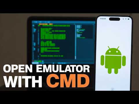 Run Android Studio Emulator from Terminal | Open Virtual Device (AVD) via CMD/Command Line