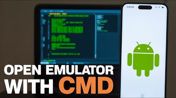 Run Android Studio Emulator from Terminal | Open Virtual Device (AVD) via CMD/Command Line