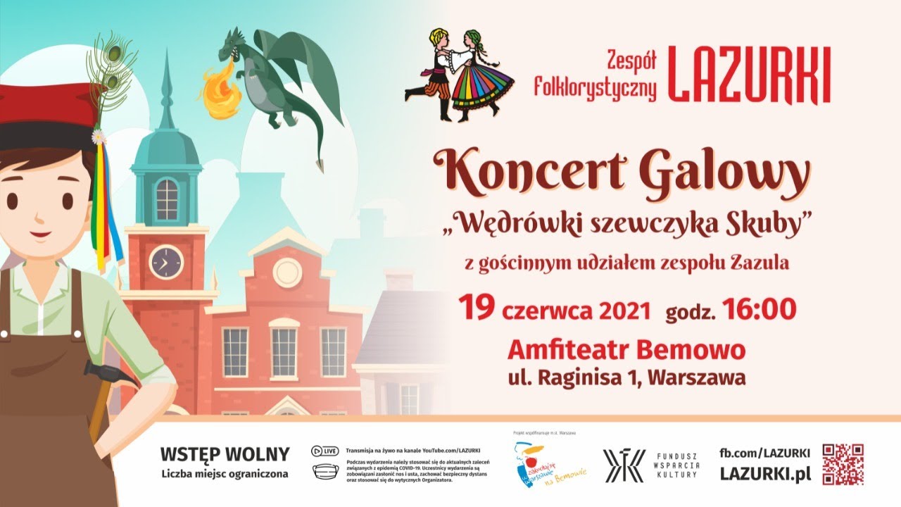 Zespół Folklorystyczny LAZURKI | Koncert Galowy 