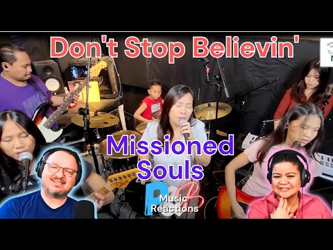 Missioned Souls "Don't Stop Believin" (Journey Cover Video) | Couples Reaction!