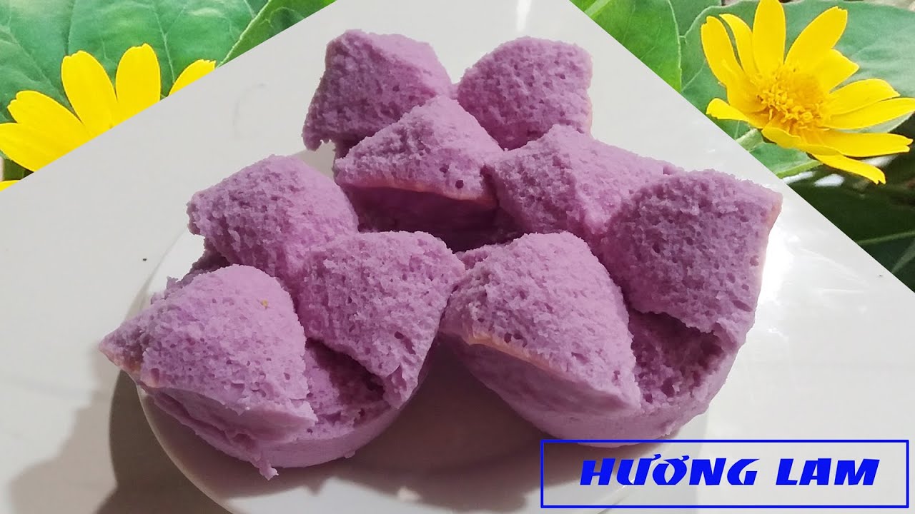 BÁNH BÒ BÔNG LÀM BẰNG BỘT BÁNH BAO - Hương Lam