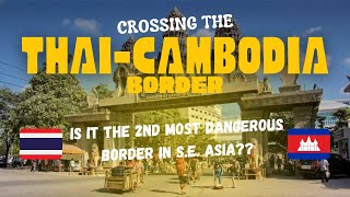 Crossing the Aranyaprathet Thai border to Poi Pet Cambodia