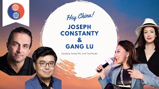 Joseph Constanty of Nasdaq-listed NIU and Gang Lu of TechNode