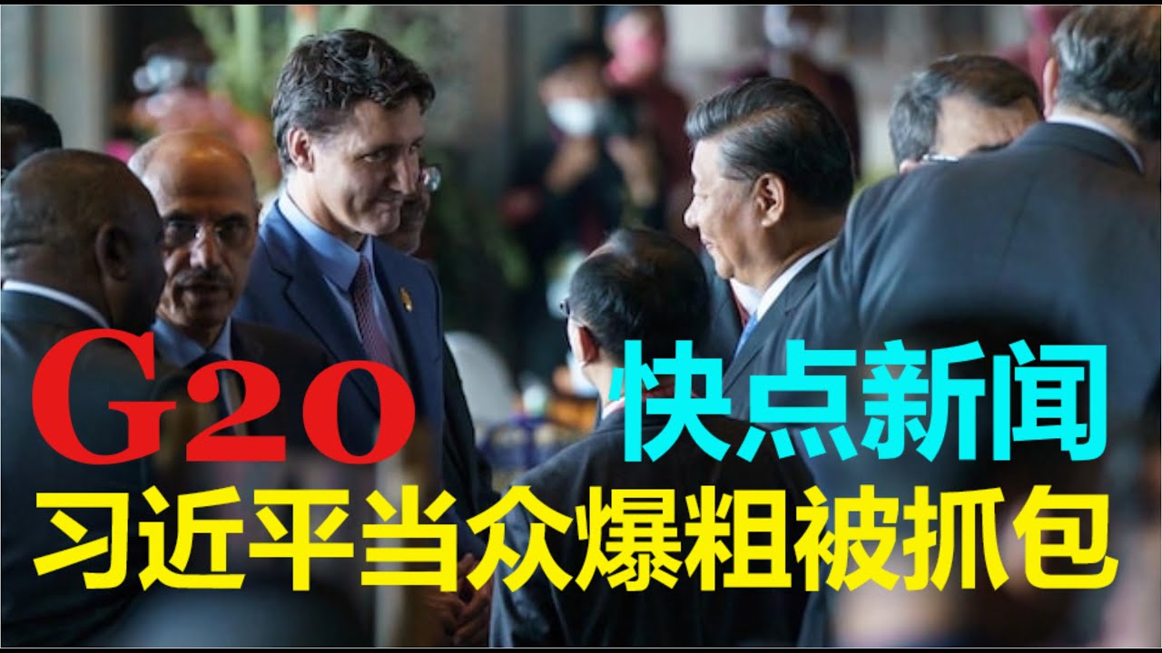 猪鼻插葱 ，习近平大庭广众之下爆粗被抓包！表面强大，内心虚弱（片头配了字幕注释习的讲话，请开启【字幕】选项｜JIAJIA 20221116 ...