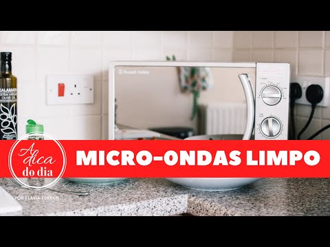 Vídeo: Cheiro de microondas: como remover sem produtos nocivos