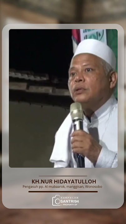 kh nur hidayatulloh kewajiban mendidik anak #ngaji #mendidikanak #motivation