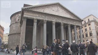 ローマの古代遺跡「パンテオン」で日本人観光客が転落死　外周の壁から約7m下の堀に【知っておきたい！】【グッド！モーニング】(2025年10月27日)