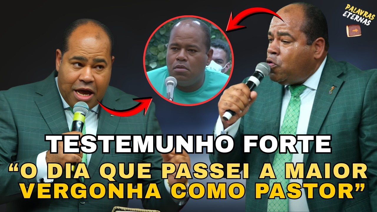 É DE ARREPIAR O TESTEMUNHO DESSE PASTOR 