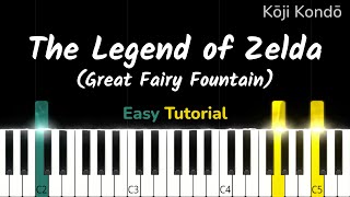 Great Fairy Fountain (The Legend Of Zelda) I EASY Piano Tutorial