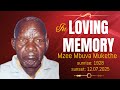 Send Off For The Late Mzee Mbuva Mukethe 12th July 2025 Send Off For The Late Mzee Mbuva Mukethe 12th July 2025