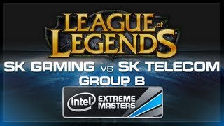 SK Gaming vs SK Telecom - LoL (Group B) - IEM World Championship 2013