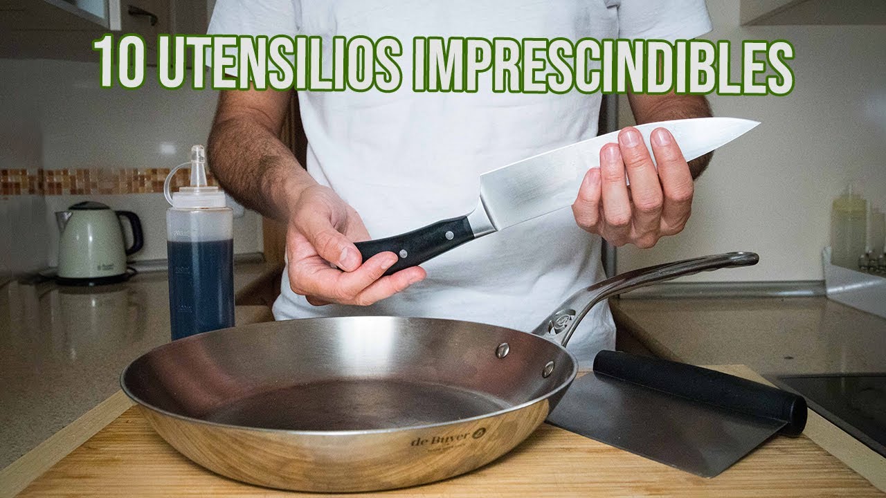 Los 10 utensilios que necesitas para cocinar en casa