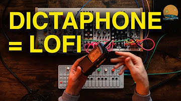 Dictaphones are the cheapest LOFI toys! OP1, Eurorack, Dictaphone!