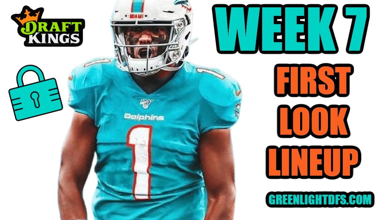 week-7-nfl-draftkings-picks-first-look-lineup-youtube