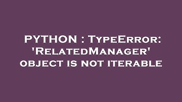 PYTHON : TypeError: 