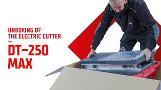 RUBI DT-250 MAX Unboxing 🔥 First Look at RUBI’s portable tile saw