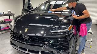 Match Highlights Lamborghini Urus Ceramic Pro Exterior Coating | Window Tint Z - Orlando Florida