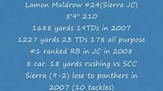 Josh Orman's All-California (JC) Free Safety and All-SVC (HS) Football Highlights