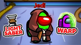 NEW JEDI LIGHTSABER ROLE in Among Us (OP Mods)