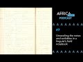Podcast Talking Objects #7: Unraveling the notes and scribbles in a linguist’s field notebook