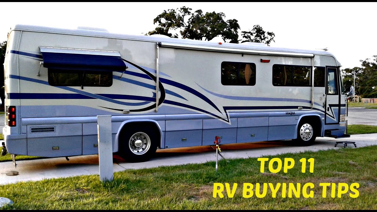 Top 11 RV Buying Tips - YouTube